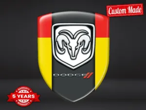 Dodge Pegatina Adhesiva Pro Máximo Resistente Diseño Elegante